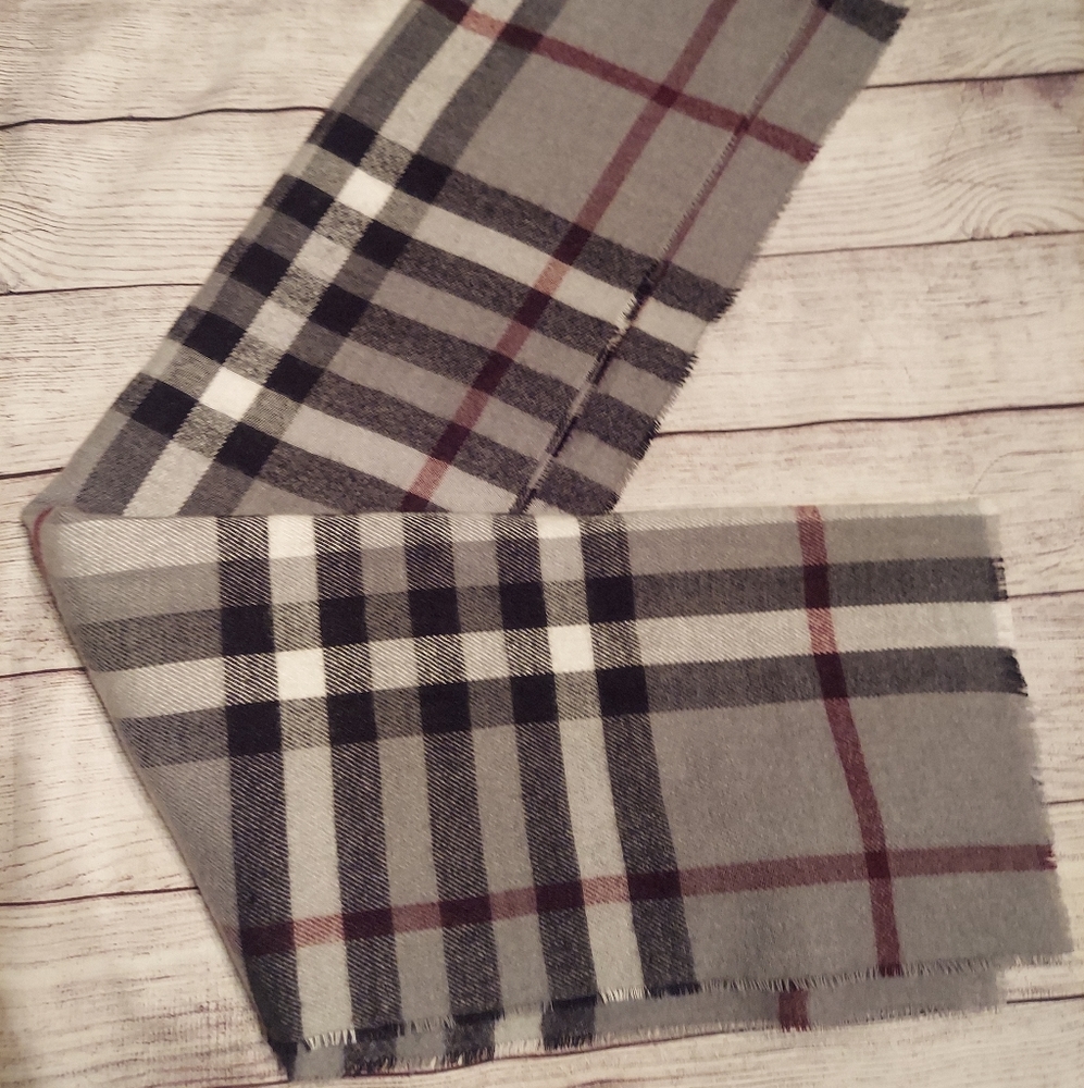 Express Men's plaid Soft Scarf